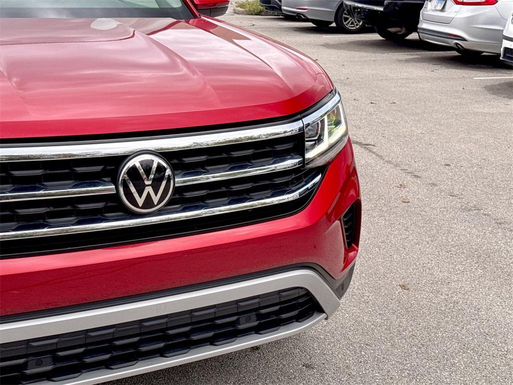 used 2021 Volkswagen Atlas car, priced at $23,997