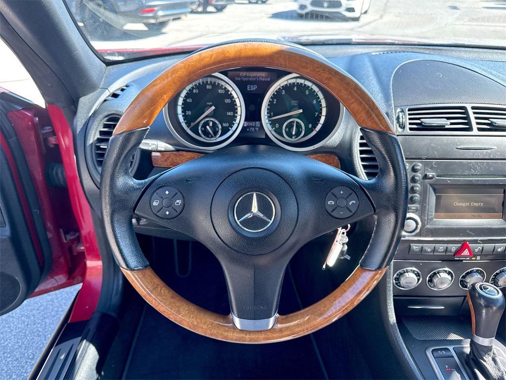 used 2009 Mercedes-Benz SLK-Class car, priced at $9,998
