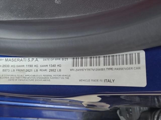 used 2022 Maserati Ghibli car, priced at $47,648