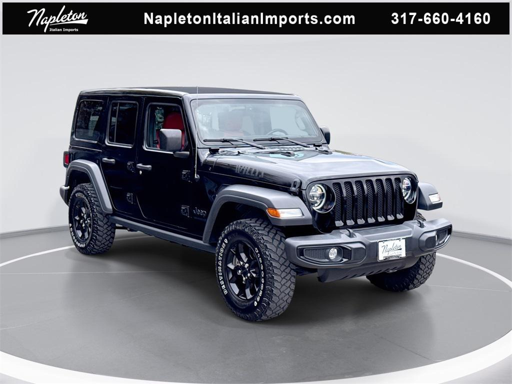 used 2021 Jeep Wrangler car, priced at $31,991