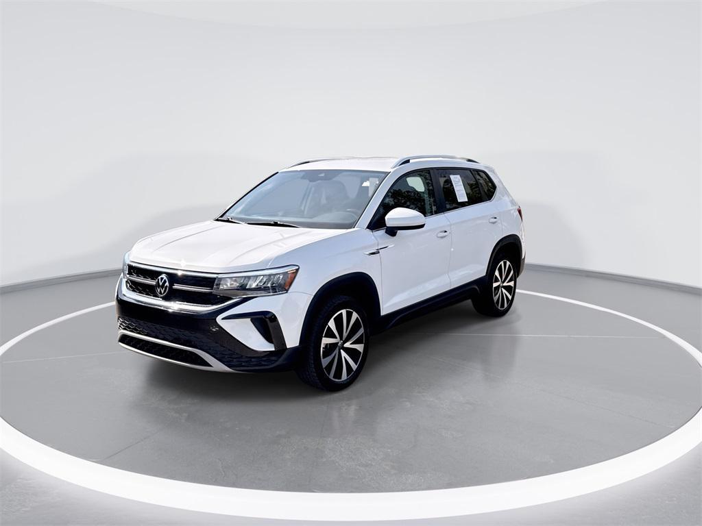 used 2024 Volkswagen Taos car, priced at $20,000