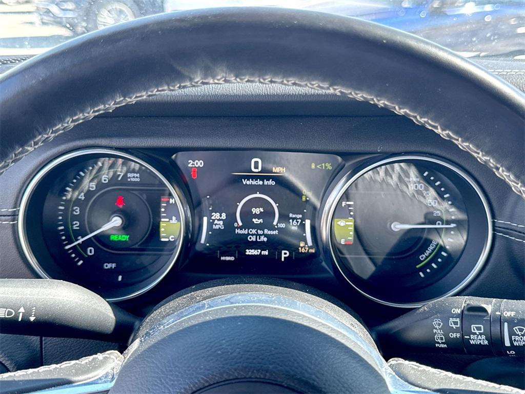 used 2023 Jeep Wrangler 4xe car, priced at $33,700