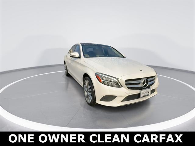 used 2021 Mercedes-Benz C-Class car, priced at $27,500