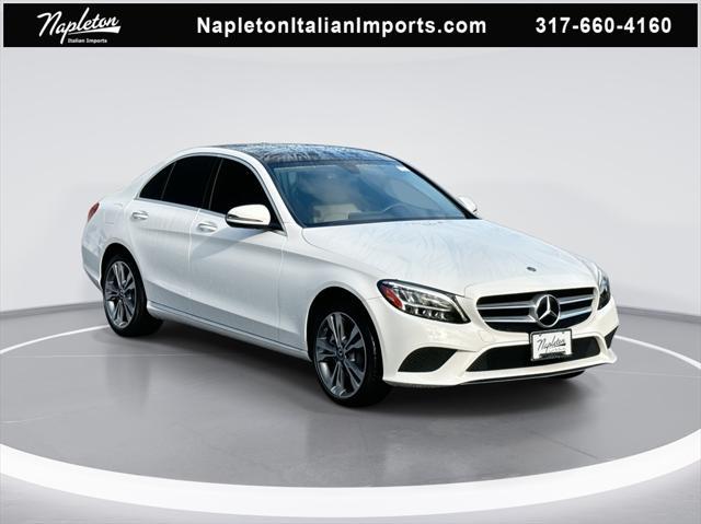 used 2021 Mercedes-Benz C-Class car, priced at $28,590