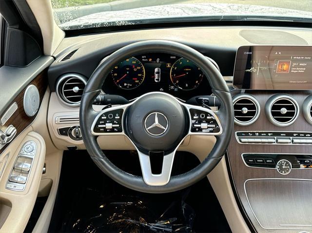 used 2021 Mercedes-Benz C-Class car, priced at $28,590