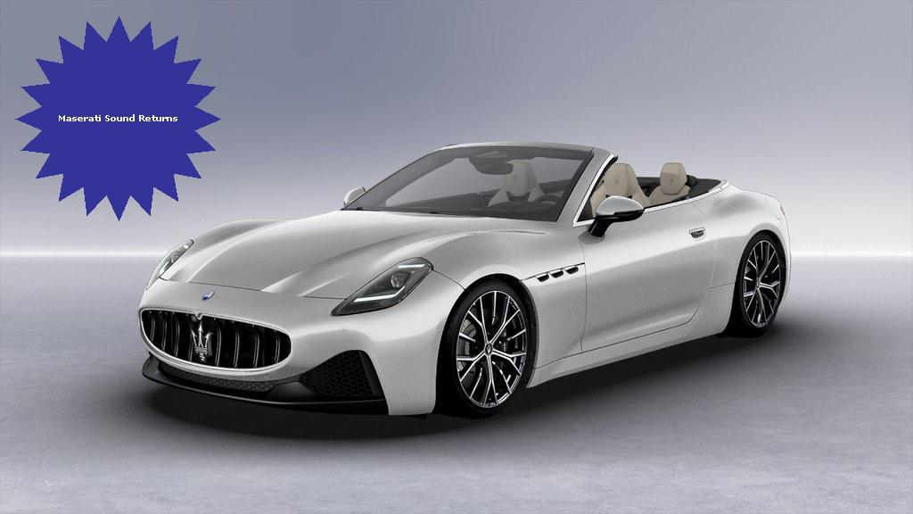 new 2026 Maserati GranCabrio car, priced at $165,455