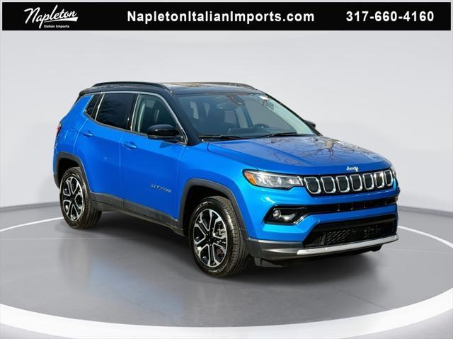 used 2022 Jeep Compass car, priced at $24,290