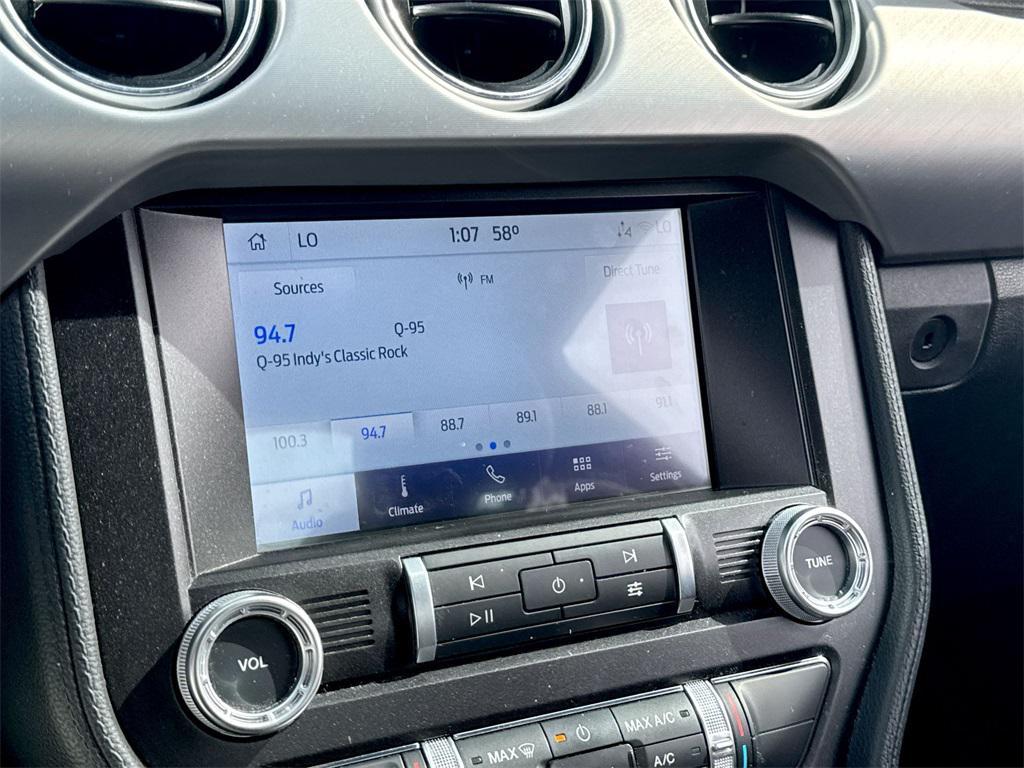 used 2022 Ford Mustang car, priced at $33,500