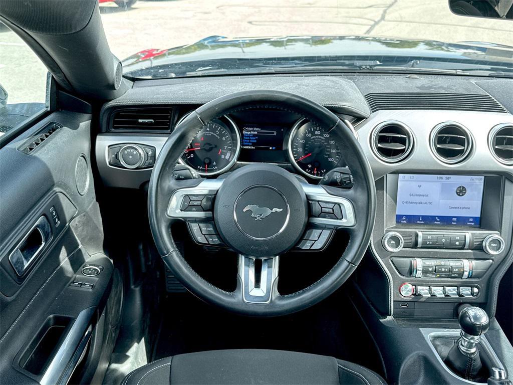 used 2022 Ford Mustang car, priced at $33,500