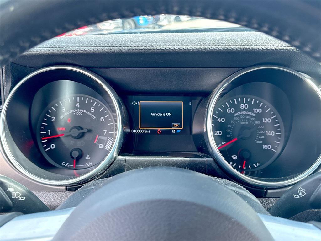 used 2022 Ford Mustang car, priced at $33,500