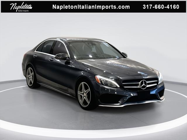 used 2016 Mercedes-Benz C-Class car, priced at $15,000