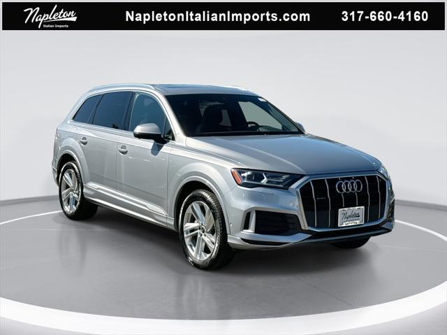 used 2021 Audi Q7 car, priced at $34,590