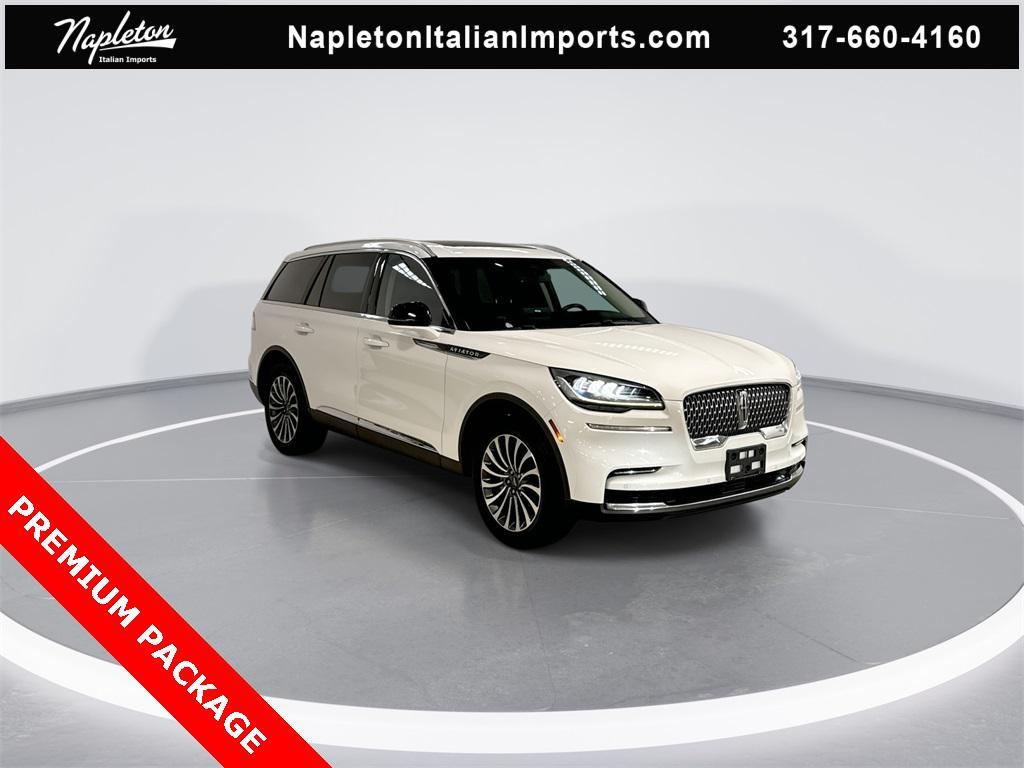 used 2022 Lincoln Aviator car, priced at $31,500