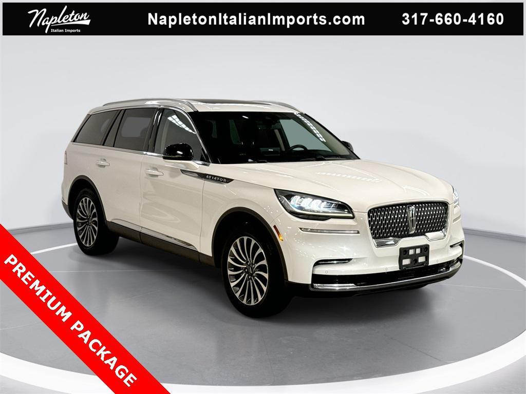 used 2022 Lincoln Aviator car, priced at $31,500