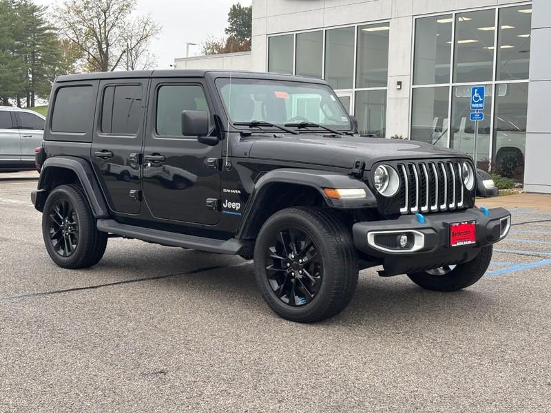 used 2023 Jeep Wrangler 4xe car, priced at $33,000