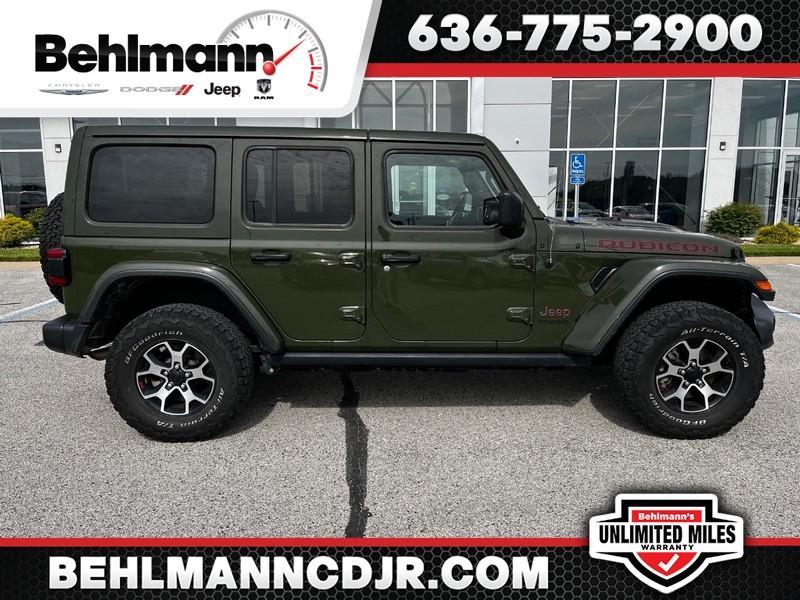 used 2021 Jeep Wrangler Unlimited car, priced at $37,500