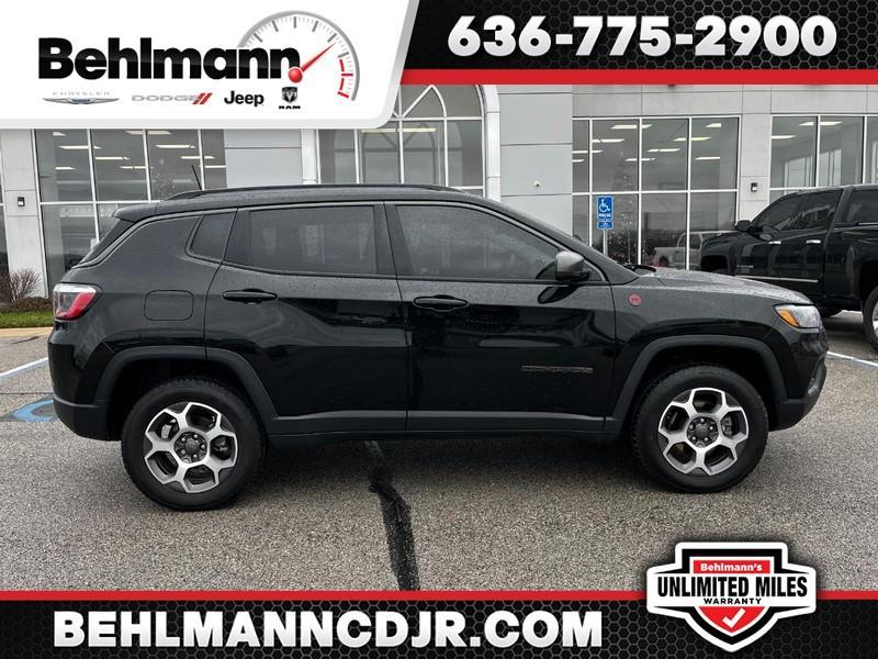 used 2022 Jeep Compass car, priced at $24,500