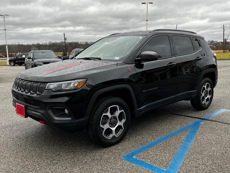 used 2022 Jeep Compass car, priced at $24,500