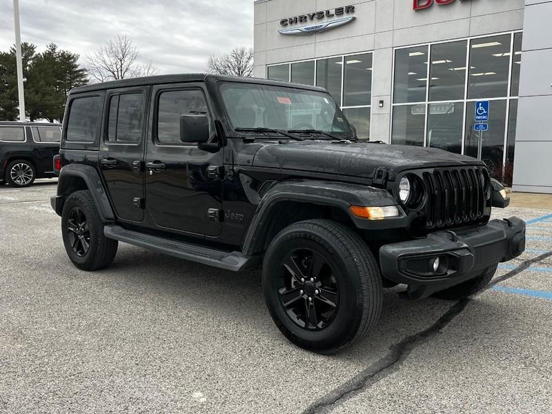 used 2022 Jeep Wrangler Unlimited car, priced at $33,000