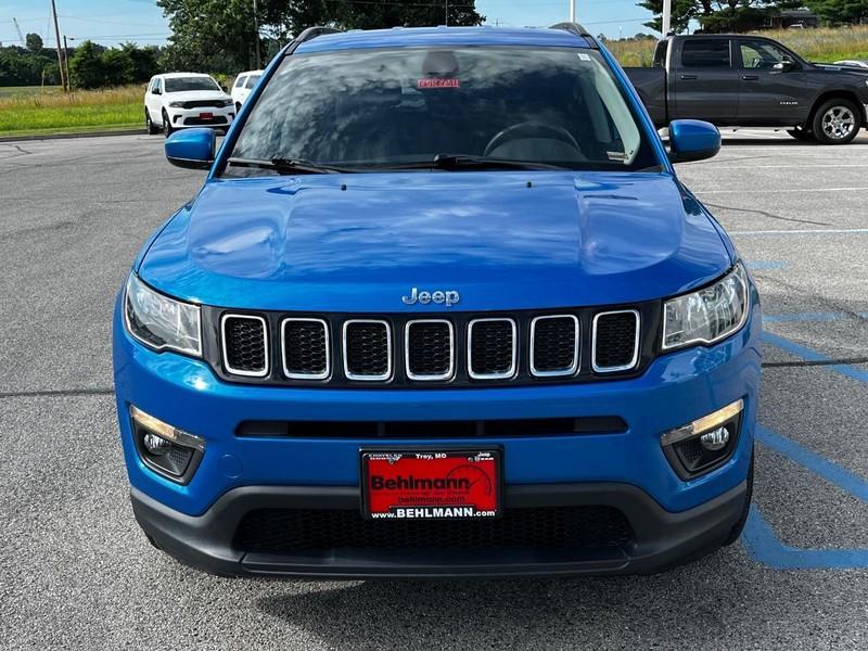 used 2020 Jeep Compass car, priced at $17,500