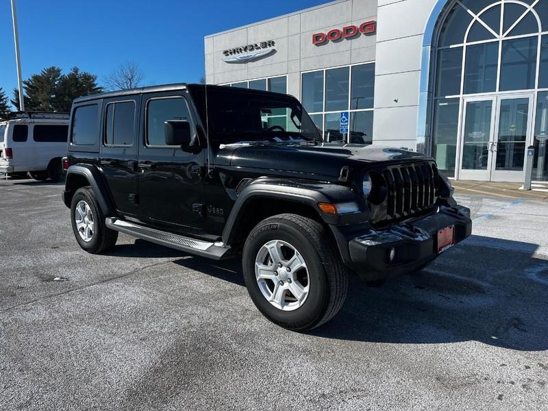 used 2021 Jeep Wrangler Unlimited car, priced at $31,000