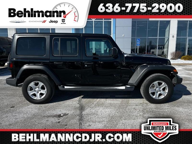 used 2021 Jeep Wrangler Unlimited car, priced at $31,000