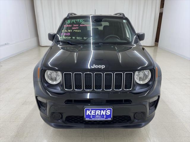 used 2020 Jeep Renegade car, priced at $14,586