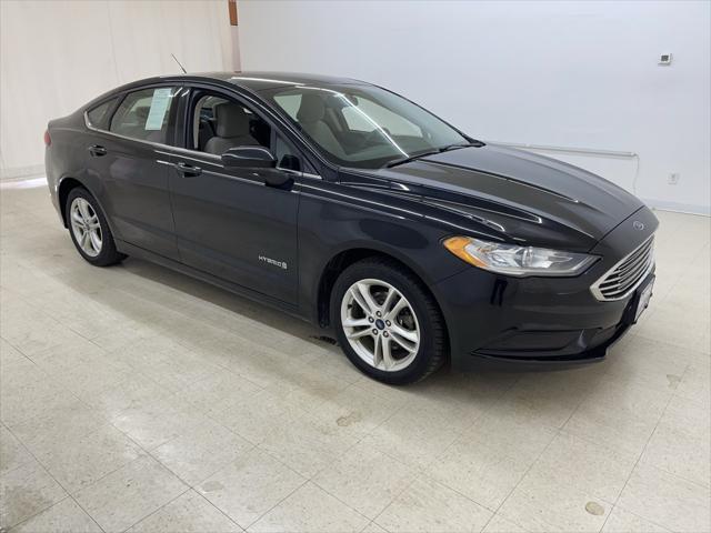 used 2018 Ford Fusion Hybrid car, priced at $13,342