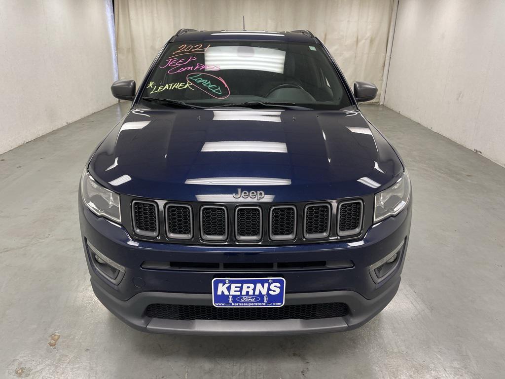 used 2021 Jeep Compass car, priced at $16,489