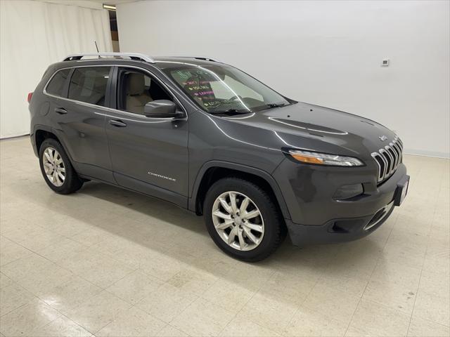 used 2017 Jeep Cherokee car, priced at $9,702