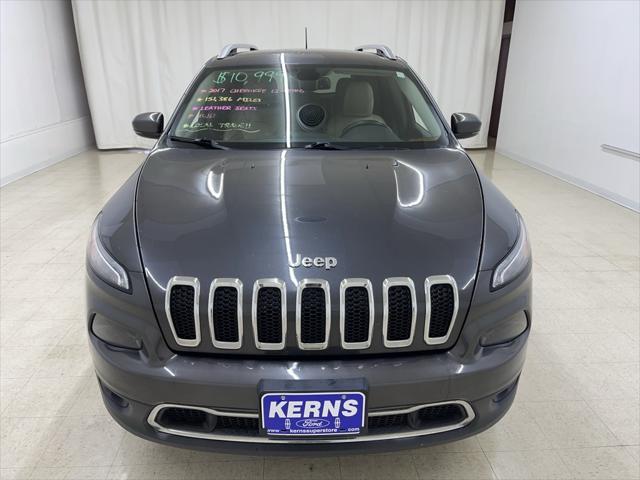 used 2017 Jeep Cherokee car, priced at $9,702