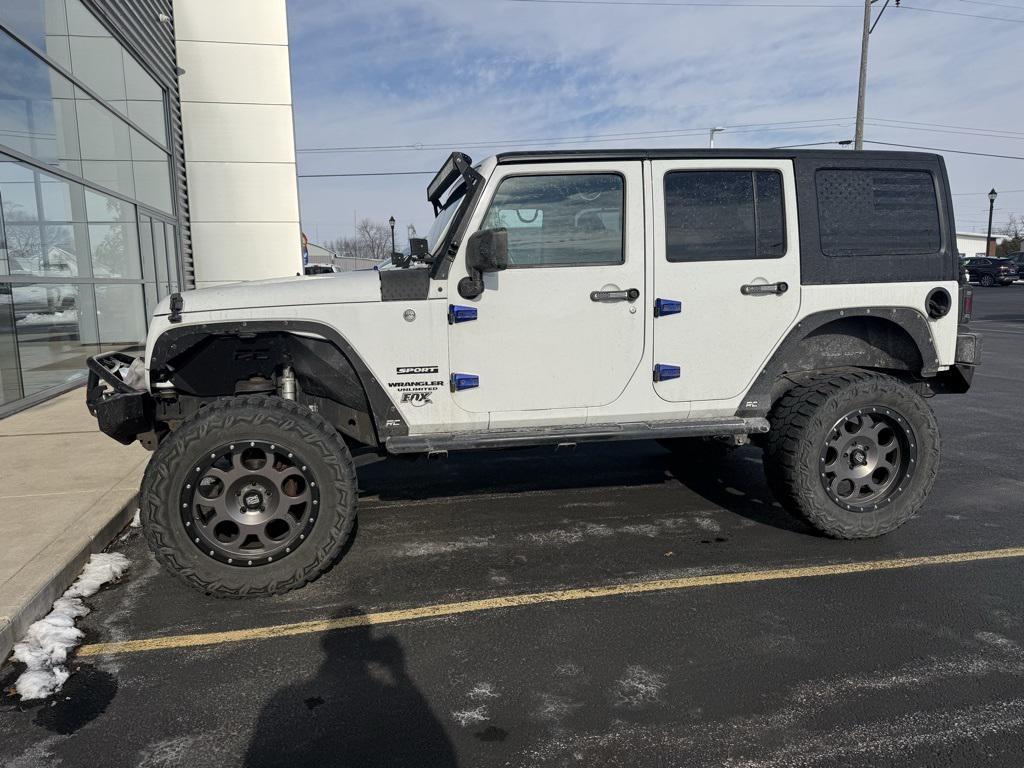 used 2017 Jeep Wrangler Unlimited car, priced at $18,986