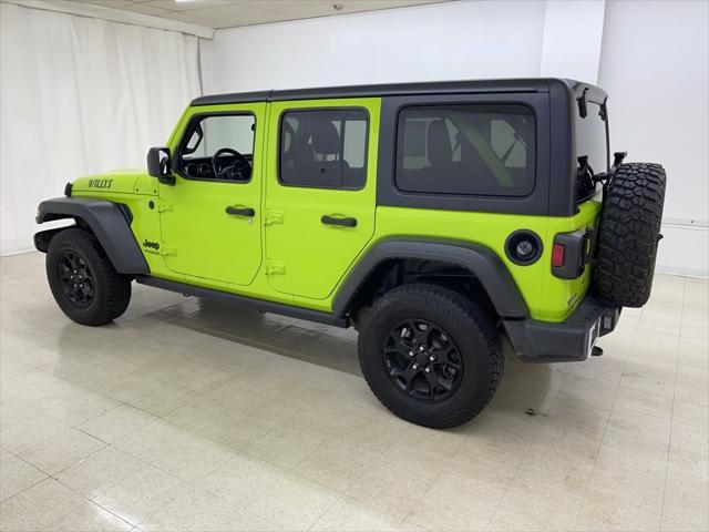 used 2021 Jeep Wrangler Unlimited car, priced at $30,951