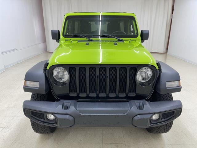 used 2021 Jeep Wrangler Unlimited car, priced at $30,951