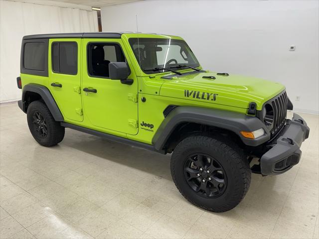 used 2021 Jeep Wrangler Unlimited car, priced at $30,951