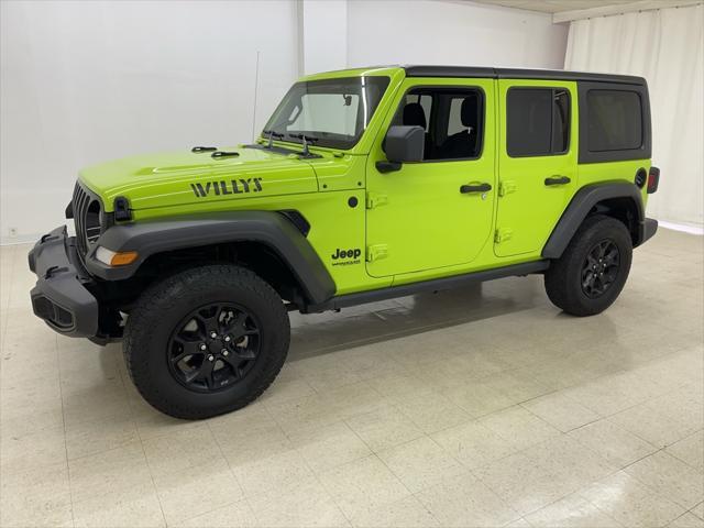 used 2021 Jeep Wrangler Unlimited car, priced at $30,951