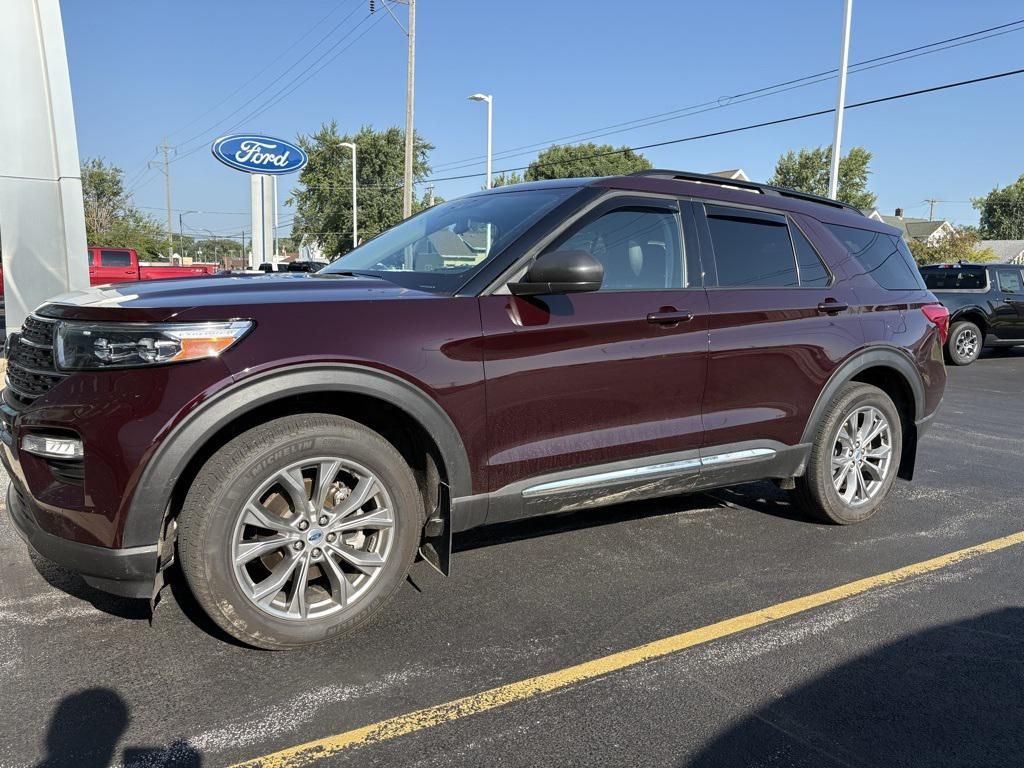 used 2023 Ford Explorer car, priced at $35,998
