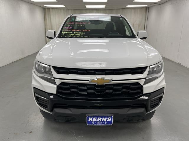 used 2021 Chevrolet Colorado car, priced at $16,636