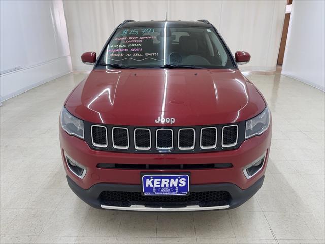 used 2019 Jeep Compass car, priced at $14,998