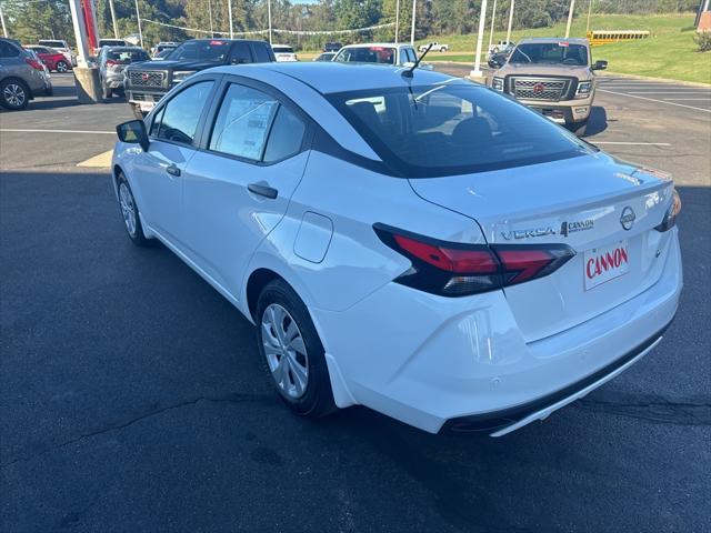 new 2025 Nissan Versa car, priced at $20,695