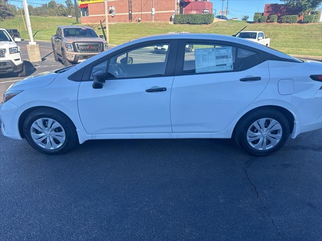 new 2025 Nissan Versa car, priced at $20,695