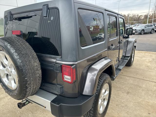 used 2014 Jeep Wrangler Unlimited car, priced at $21,115