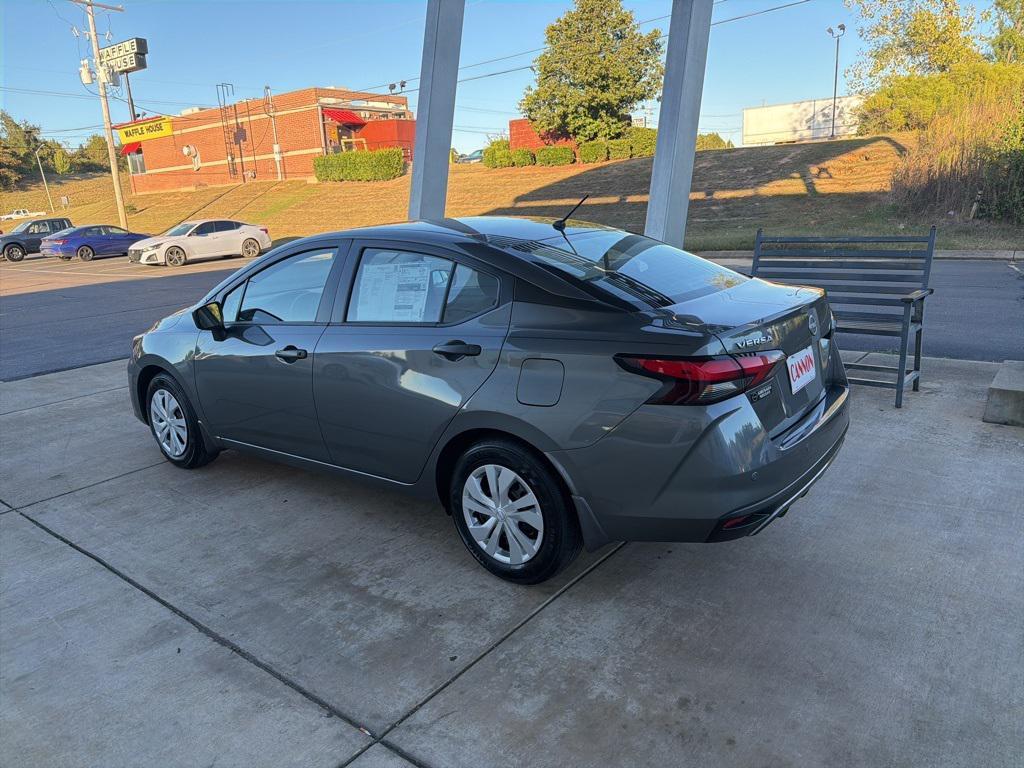 new 2025 Nissan Versa car, priced at $21,075
