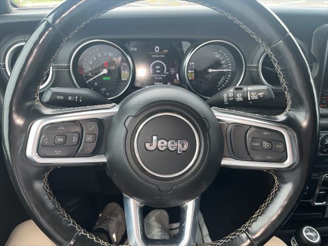 used 2021 Jeep Wrangler Unlimited 4xe car, priced at $34,990