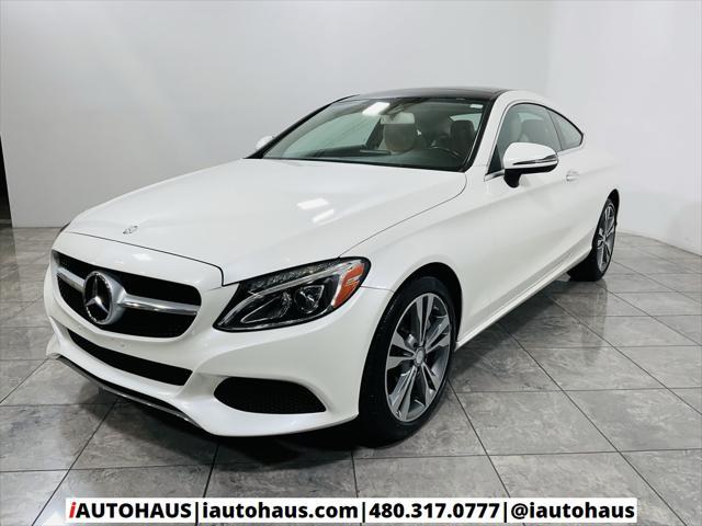 used 2017 Mercedes-Benz C-Class car, priced at $23,998