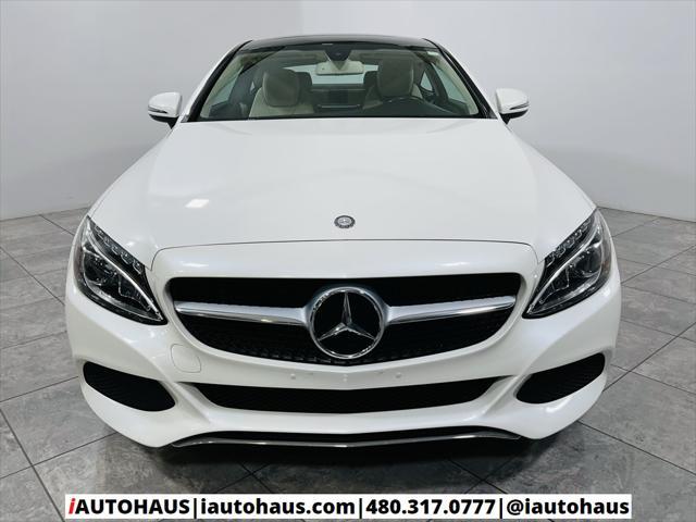 used 2017 Mercedes-Benz C-Class car, priced at $23,998