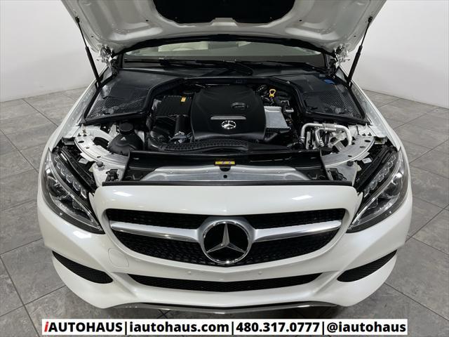 used 2017 Mercedes-Benz C-Class car, priced at $23,998