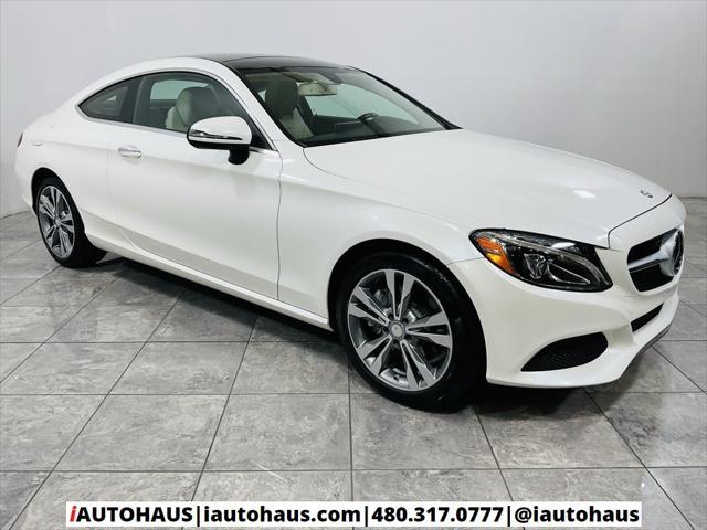 used 2017 Mercedes-Benz C-Class car, priced at $23,998