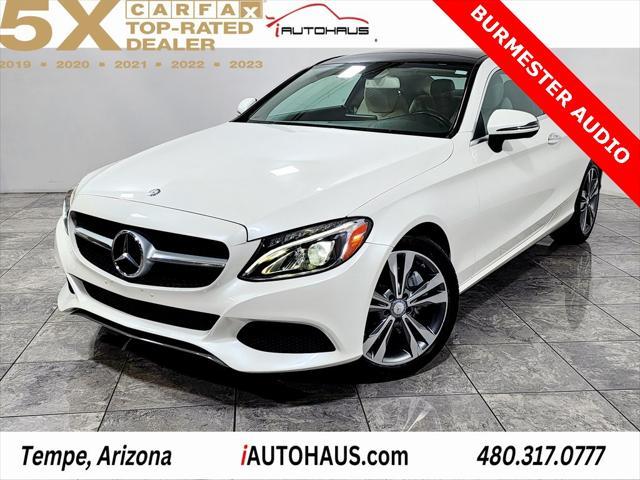 used 2017 Mercedes-Benz C-Class car, priced at $22,998