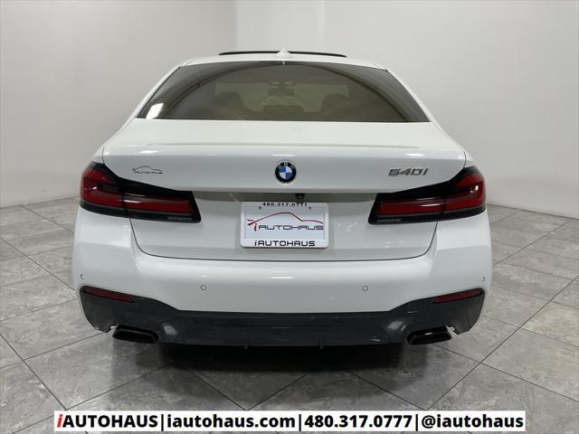 used 2022 BMW 540 car, priced at $40,498